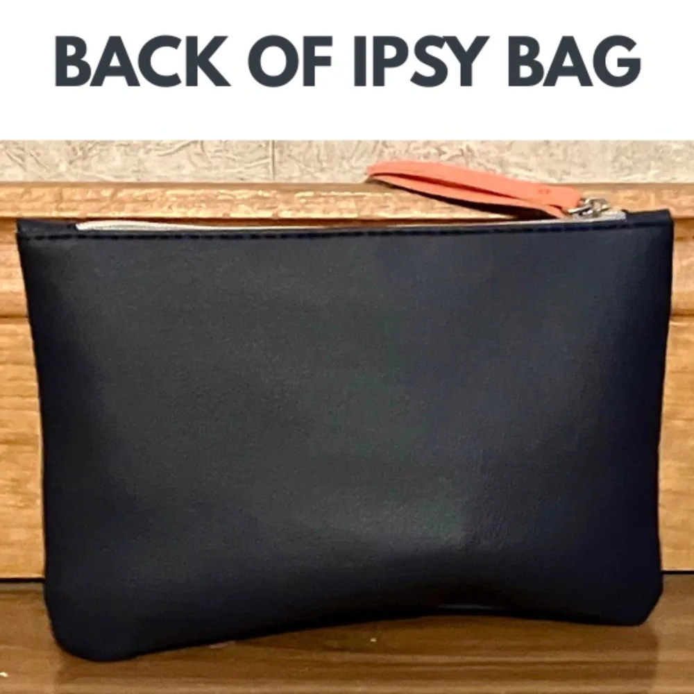 IPSY BAG - NEVER USED - OPENED TO TAKE PICTURES - INCLUDES SMALL SAMPLES
